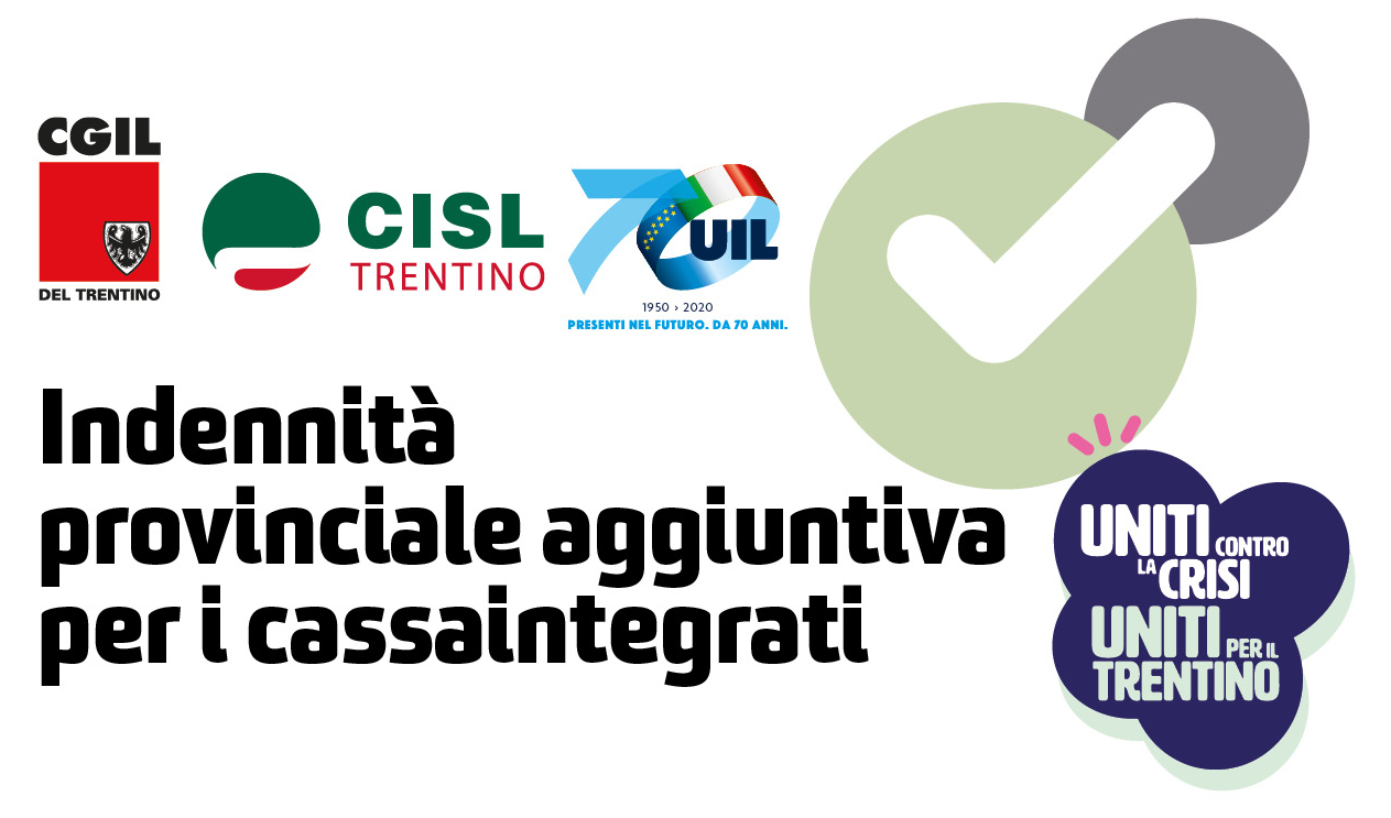 Indennità provinciale aggiuntiva per i cassintegrati