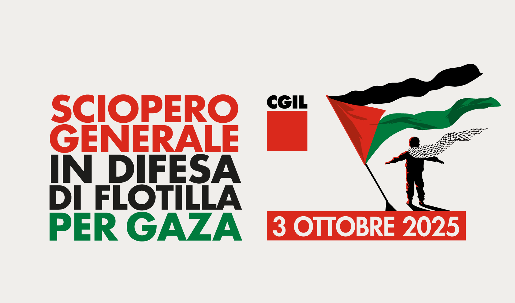Venerdì 3 ottobre sciopero generale