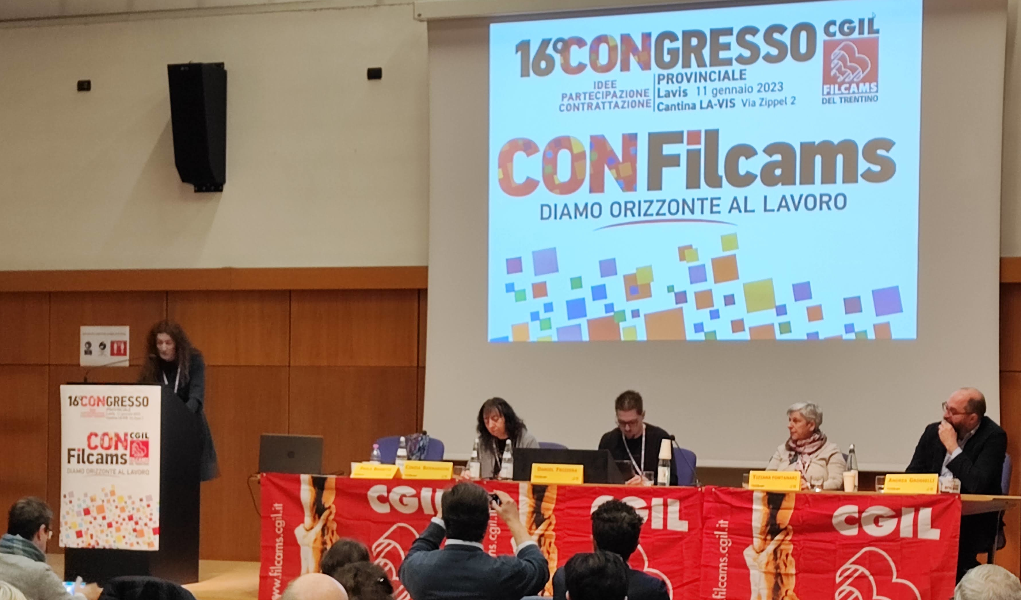 XVI Congresso Filcams. Paola Bassetti confermata alla guida della categoria
