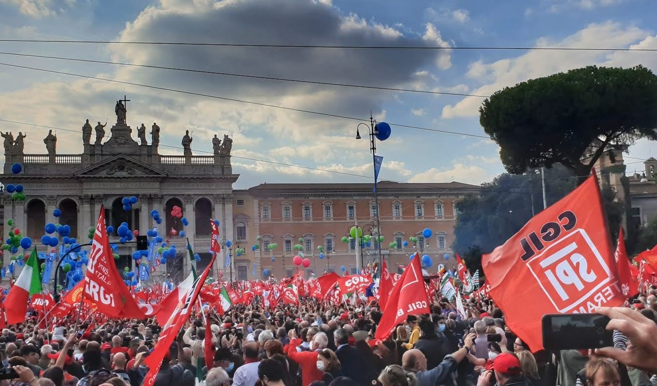 Trentini a Roma per la democrazia e il lavoro